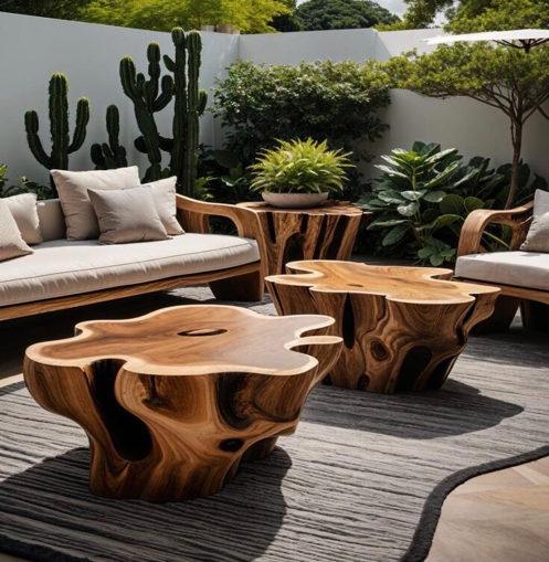 furnitur kayu teras (foto: pinterest)