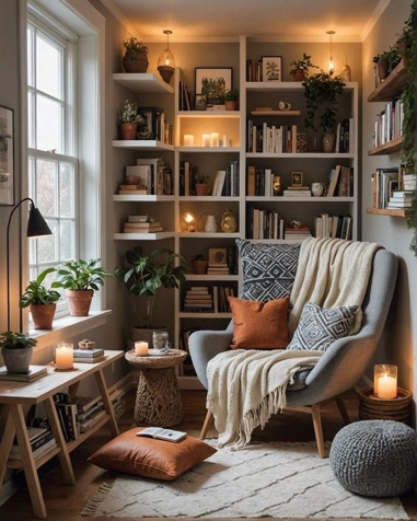 rak buku bertingkat (foto: pinterest)