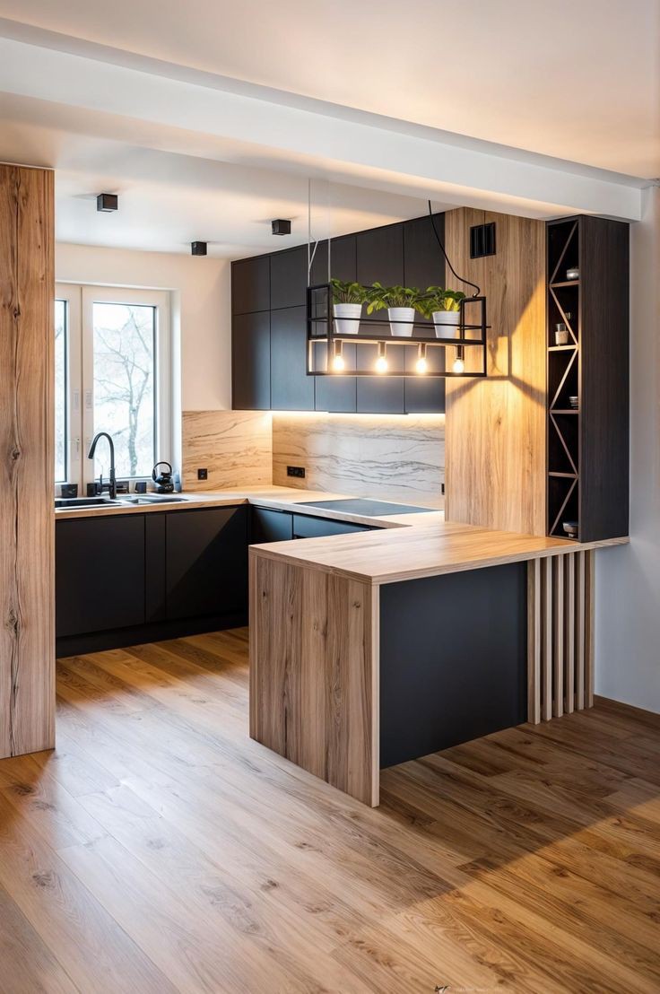 inspirasi lantai dapur minimalis (foto: pinterest)
