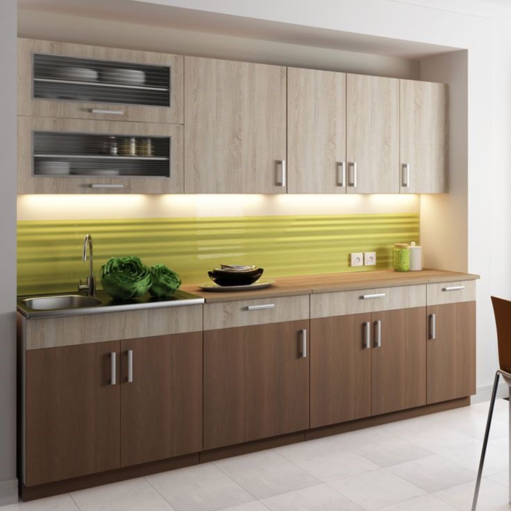 dapur cluster bentuk persegi (foto: pinterest)