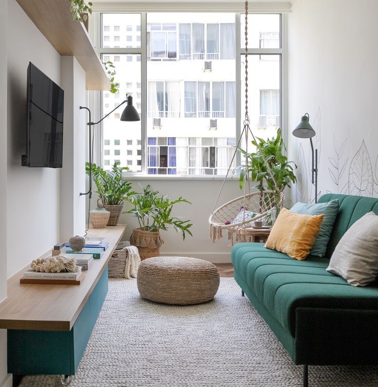sofa ruang tamu minimalis (foto: pinterest)